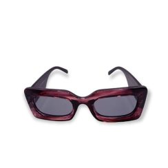 Γυναικεία Γυαλιά Ηλίου cat eyes Μπορντό VinSent - Image 4