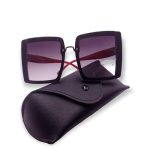 Γυναικεία-Γυαλιά-Ηλίου-Τετράγωνα-Μαύρο-Κόκκινο-VI-V120022BR