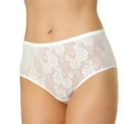 Γυναικείο Σλιπ Sexen Rose Maxi Χρώμα Λευκό NS-1987WH - Image 1