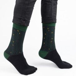 Κάλτσες-Ανδρικές-Trendy-BinaryCode-Πράσινο