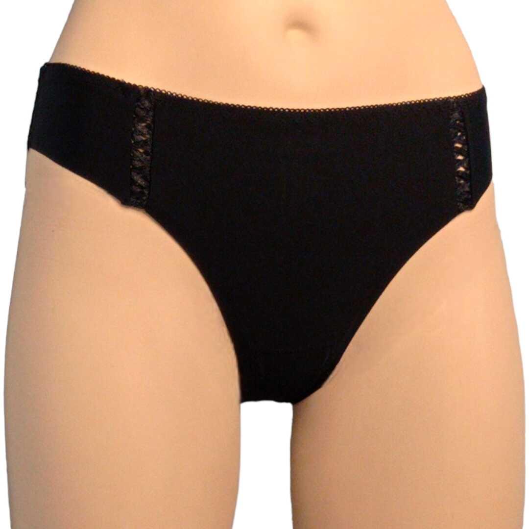 Γυναικείο-Σλιπ-Brazilian-Laser-Cut-Μαύρο-XI-H2104BL