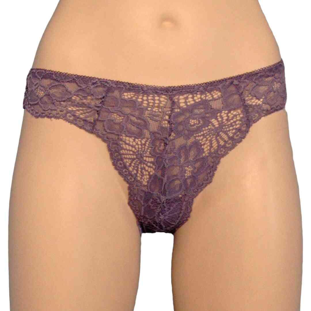 Γυναικείο-Σλιπ-Brazilian-Μωβ-με-Δαντέλα-XI-80016PU