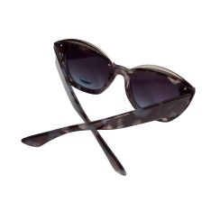 Γυναικεία Γυαλιά Ηλίου Oversize Μπλε Καφέ-Ταρταρούγα VI-SM0088BU - Image 2