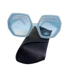 Γυναικεία Γυαλιά Ηλίου με Glitter και Κοκκάλινο Σκελετό VI-3016LB - Image 1