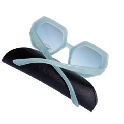 Γυναικεία Γυαλιά Ηλίου με Glitter και Κοκκάλινο Σκελετό VI-3016LB - Image 3