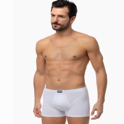 Boxer Λευκό Minerva 3τεμαχίων BK-23026WH