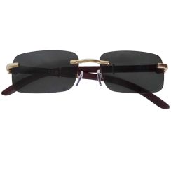 Γυαλιά-Ηλίου Ανδρικά Ορθογώνια Μαύρα VI-160055BL