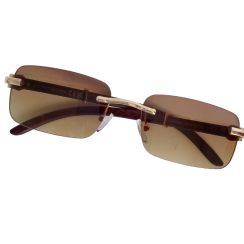 Γυαλιά-Ηλίου Ανδρικά Ορθογώνια Καφέ VI-160055BR