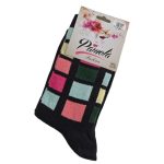 Κάλτσες Pamela Σχέδια-geometric2 Μαύρο