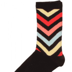 Κάλτσες Unisex Pamela Σχέδια Geometric BK-PAM104-1BL - Image 2