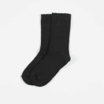 Κάλτσες Πετσετέ Μαύρο Trendy