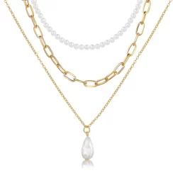 Κολιε Pearls Set 3-Αλυσίδες