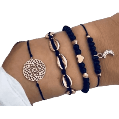 Black Pearls Bracelet F1151