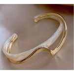 Gold stainless steel Cuff F1867