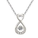 Silver Tear Necklace F1600
