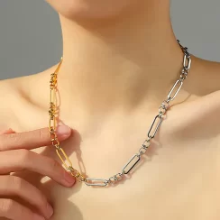 SilverGold-necklace-DE-NE036