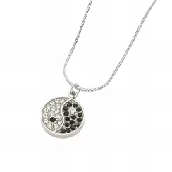 Silver Yin Yang necklace PE-N3262