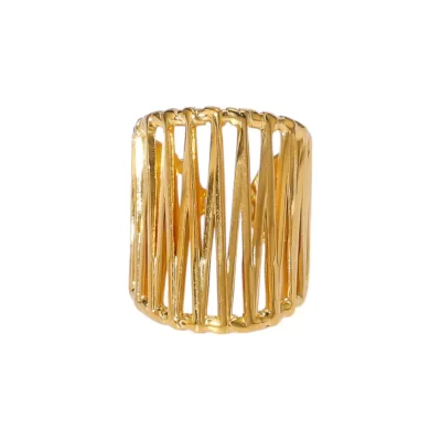 R1439-Photoroom Gold steel ring PE-R1439
