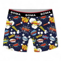 Ανδρικό Σετ Μποξερ + Κάλτσες Soma Boom ΒΚ-SBS7384 - Image 3