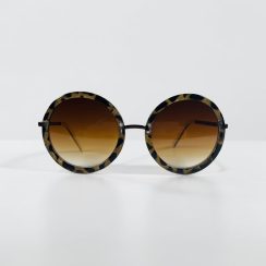 Γυναικεία Γυαλιά Ηλίου Στρογγυλό Καφέ-Καφέ SO-2843 - Image 2