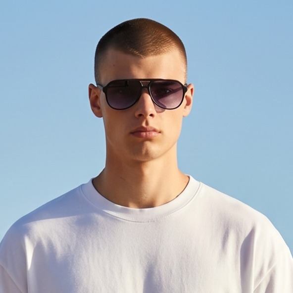 Γυαλιά Ηλίου Pilot / Aviator Μαύρο Ματ SO-5824