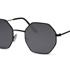 Γυαλιά Ηλίου Ανδρικά Eco Πολύγωνα Μαύρο-Μαύρο SO-6258 - Image 2