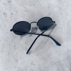 Γυαλιά Ηλίου Οικολογικά Unixex Στρογγυλά Μαύρο SO-6469 - Image 2