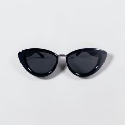 Γυναικεία Γυαλιά Ηλίου Cat Eyes Μαύρο - Μαύρο SO-9409 - Image 3