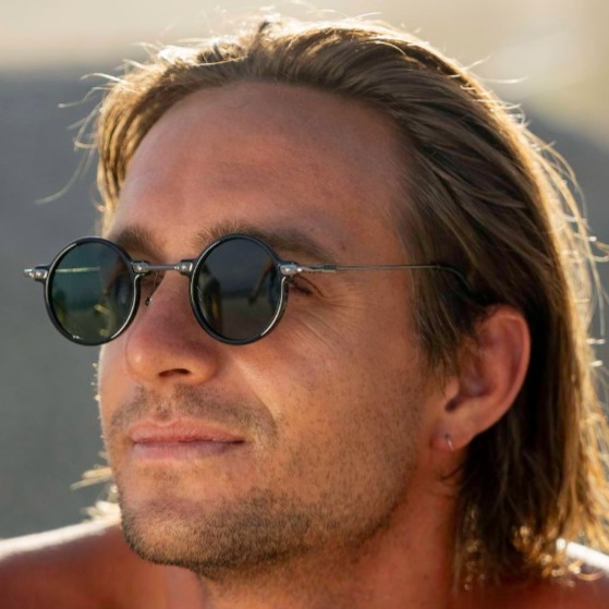 Γυαλιά Ηλίου Στρογγυλά Μαύρο-Πράσινο SO-6893