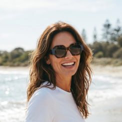 Γυαλιά Ηλίου Πολυγωνικά Καφέ Μαύρο  SO-9678