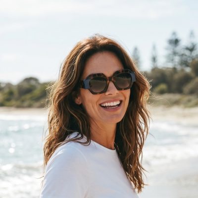 Γυαλιά Ηλίου Πολυγωνικά Καφέ Μαύρο  SO-9678